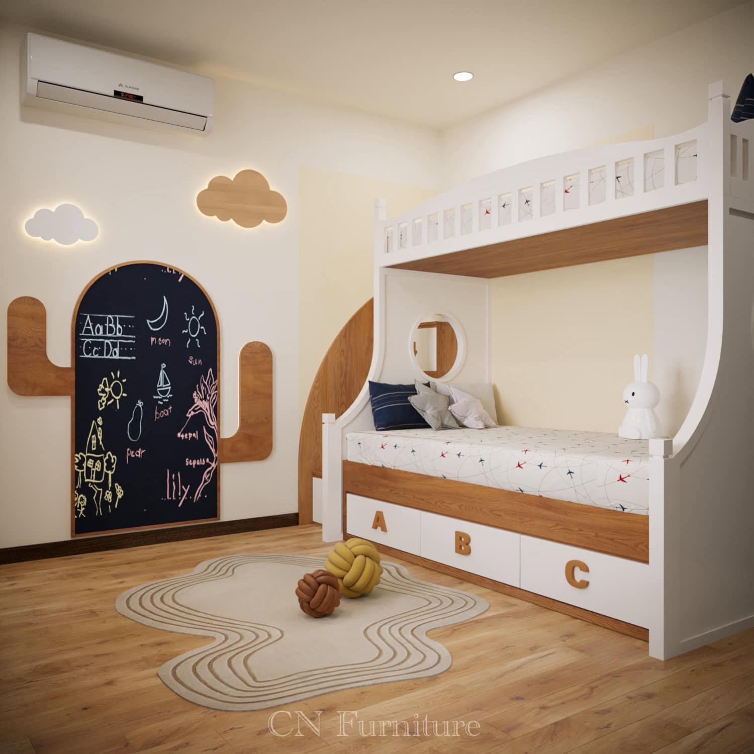 Không gian nội thất phòng ngủ của CN Furniture